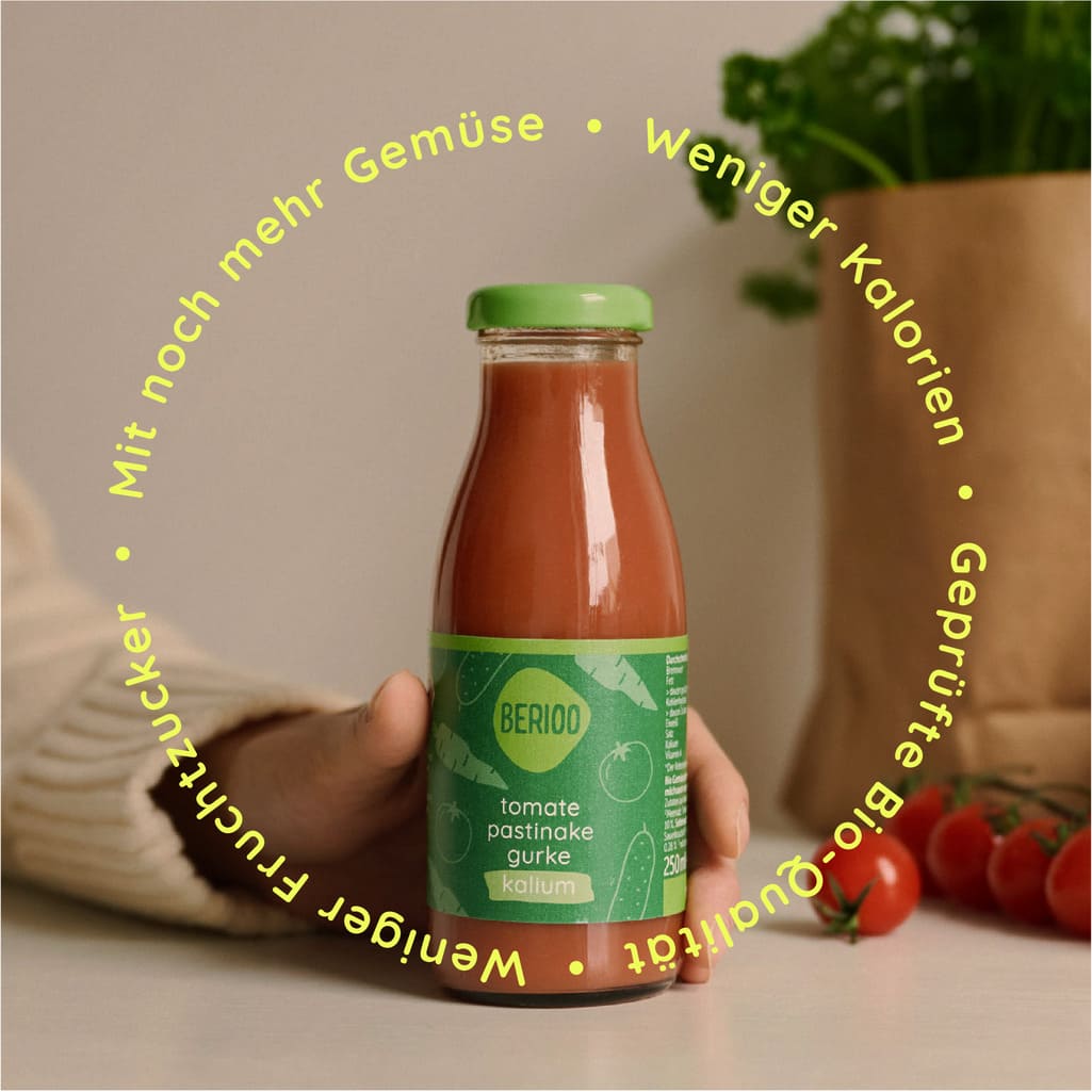 Tomate Pastinake Gurke Saft Mood