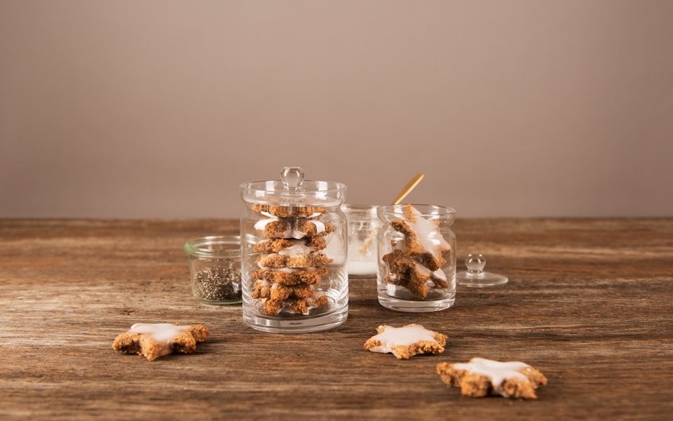 Vegane Weihnachtsplätzchen: Zimtsterne